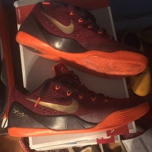 Kobe 9 deep garnet